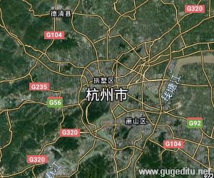 杭州市卫星地图