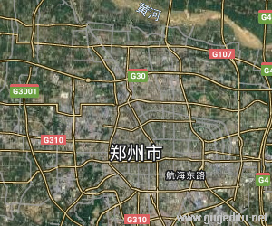 郑州市卫星地图