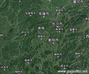湖南省卫星地图