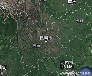 云南省卫星地图