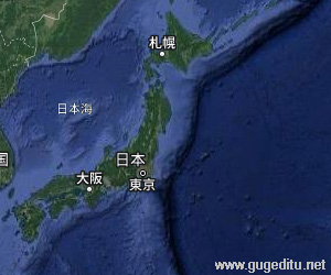 日本卫星地图