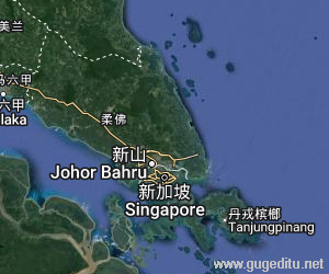 新加坡卫星地图