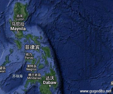 菲律宾卫星地图