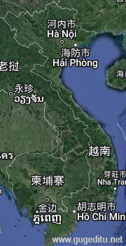 越南卫星地图