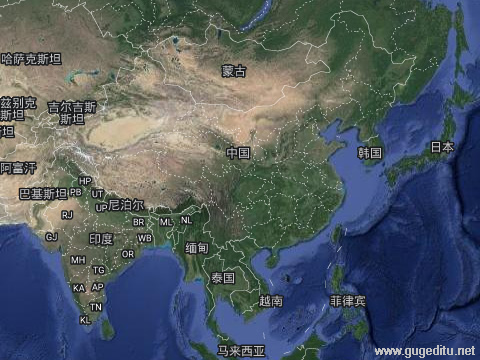 中国卫星地图