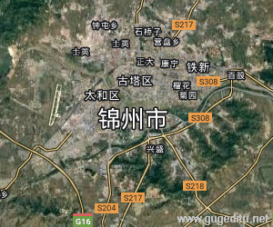 锦州市卫星地图