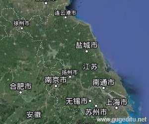 江苏省卫星地图