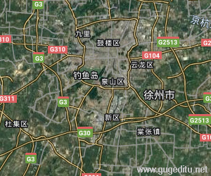 徐州市卫星地图