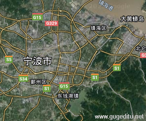 宁波市卫星地图