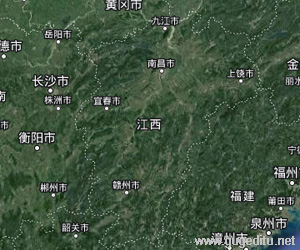 江西省卫星地图
