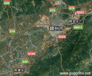 赣州市卫星地图