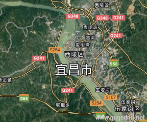 宜昌市卫星地图