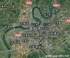 邵阳市卫星地图