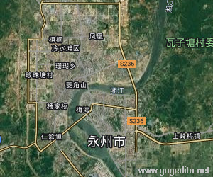 永州市卫星地图