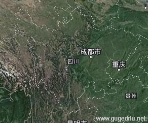 四川省卫星地图