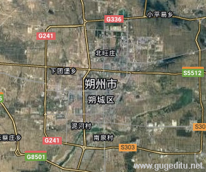 朔州市卫星地图