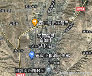 海南藏族自治州卫星地图