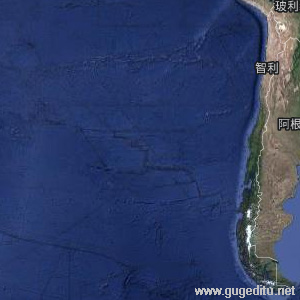智利卫星地图