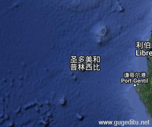 圣多美和普林西比卫星地图