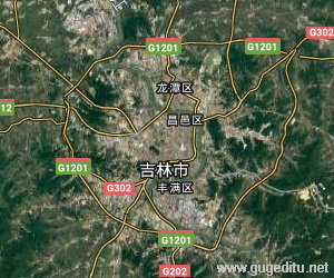 吉林市卫星地图